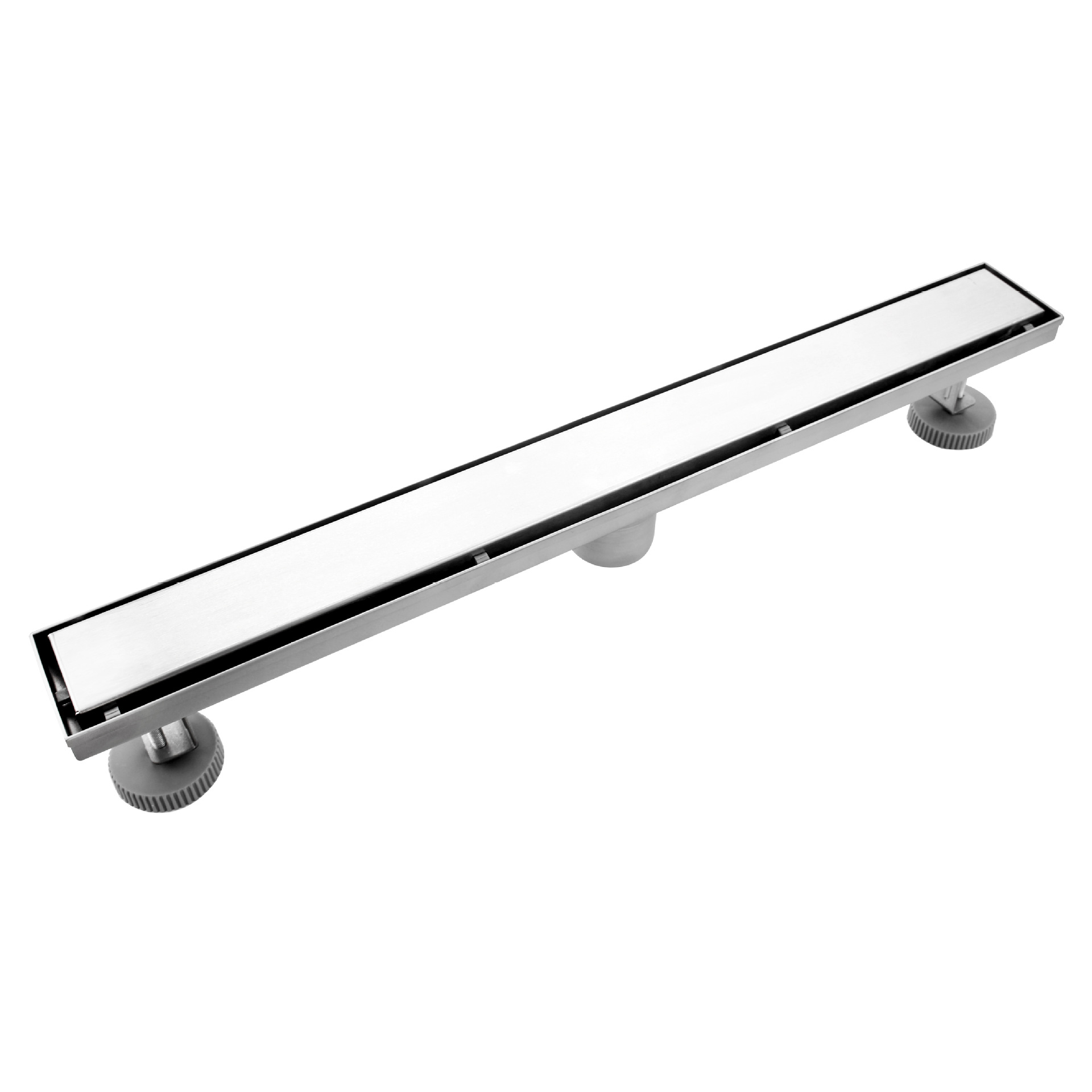 China hot sale stainless steel adjustable foot linear drain