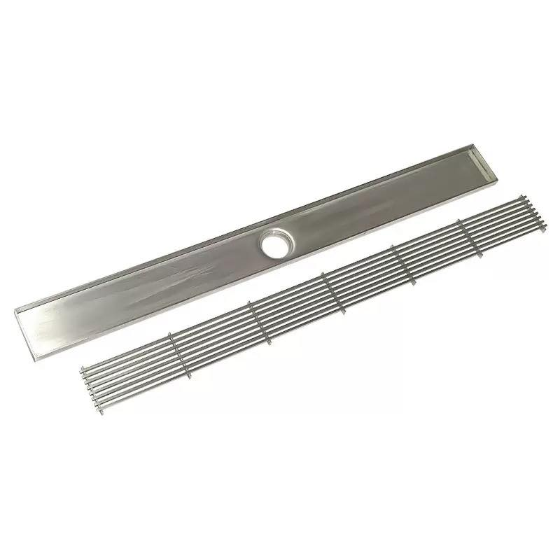 Linear odor-resistant floor drain