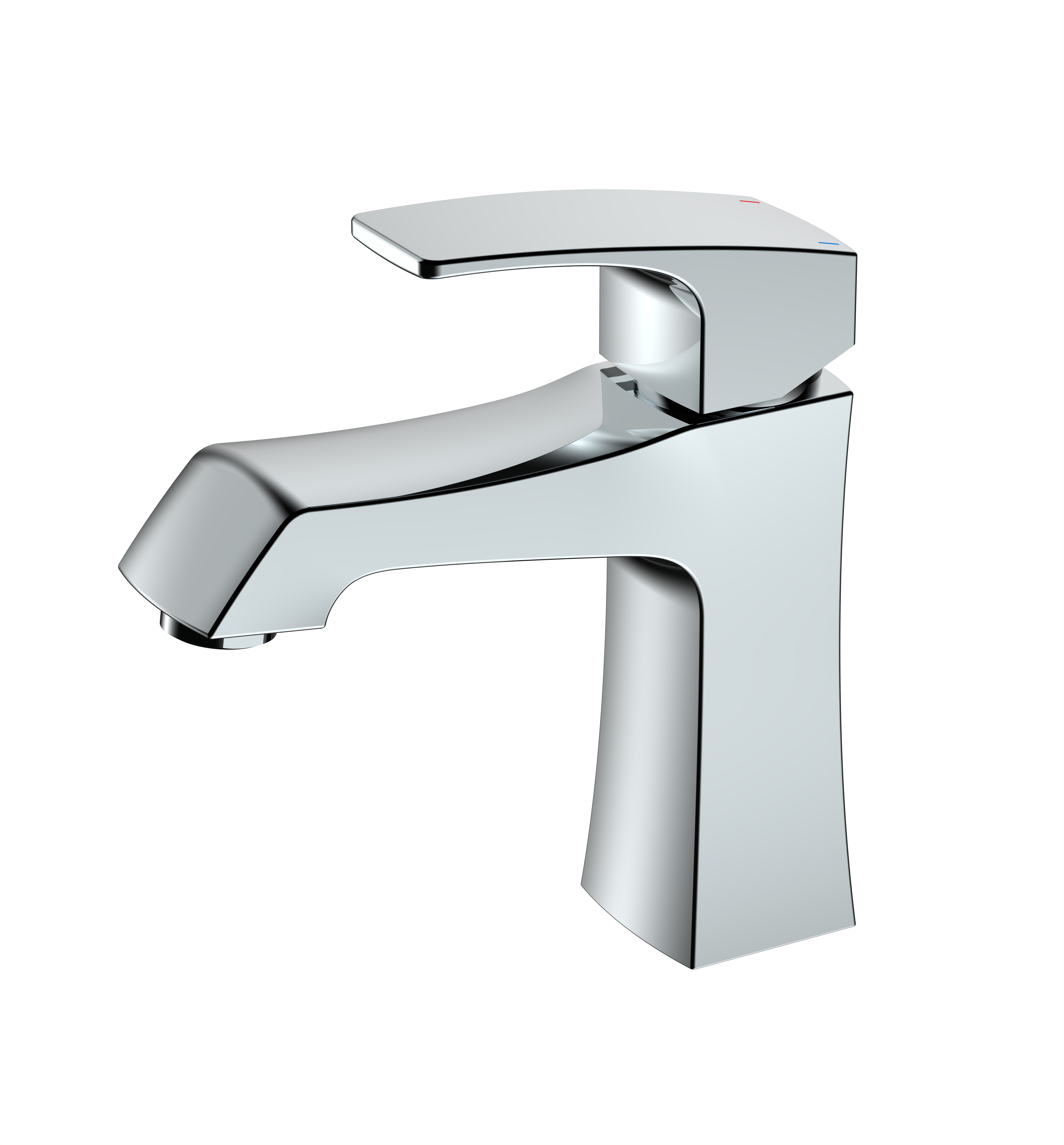 Popular Kitchen Faucet with Color Black Pipe Sanitary Water Tap